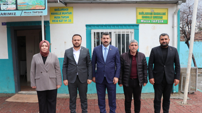 AK Parti Heyetinden Bağlarbaşı’nda Gönül Köprüsü: "Esnafımızın Yanındayız"