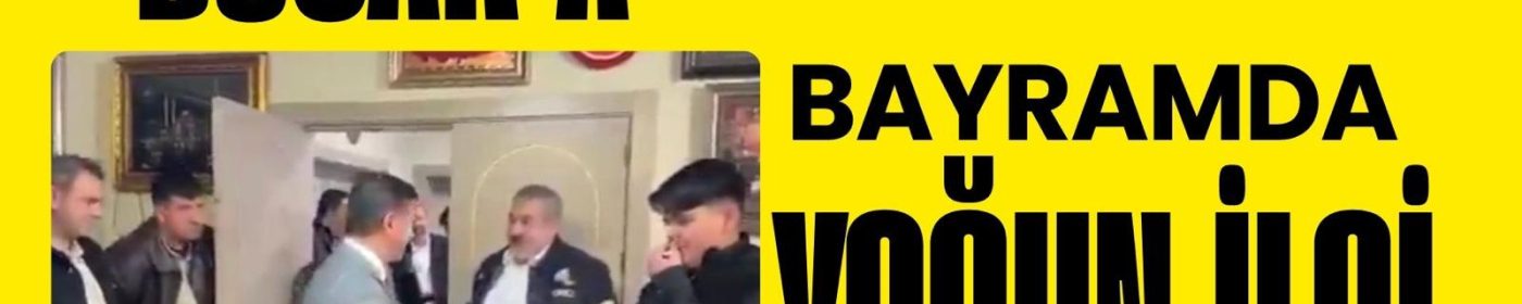 Şanlıurfa’nın tanınan ismi Fatih Mehmet Bucak’a bayramda yoğun ilgi