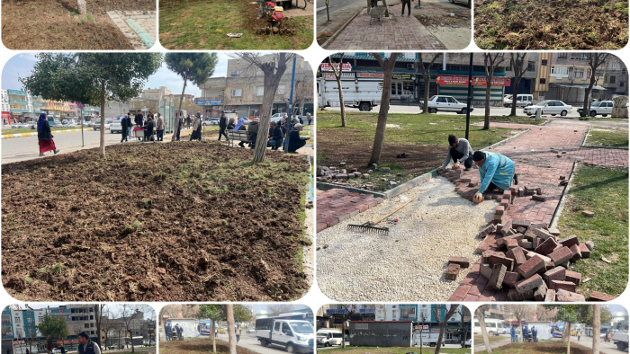 Eyyübiye’de Bahar Mesaisi: Parklar "Yeşil Bir Gelecek" İçin Yenileniyor!