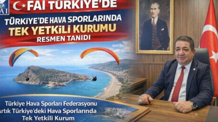 FAI Türkiye’de Hava Sporlarında Tek Yetkili Kurumu Resmen Tanıdı