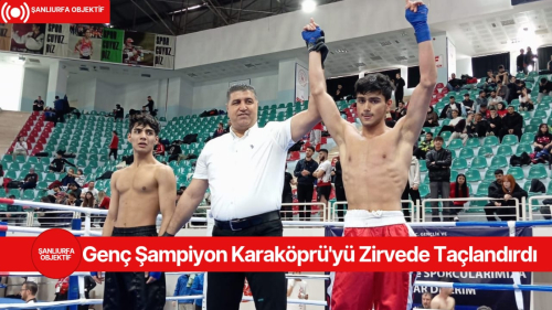 Genç Şampiyon Karaköprü'yü Zirvede Taçlandırdı