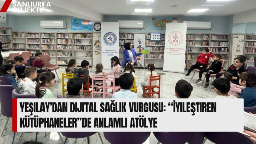Yeşilay’dan Dijital Sağlık Vurgusu: “İyileştiren Kütüphaneler”de Anlamlı Atölye
