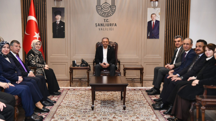 ​Şanlıurfa İçin "Güç Birliği" Ziyareti: Ankara Heyeti Valilikte!