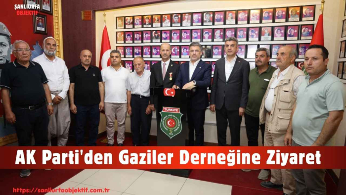 AK Parti'den Gaziler Derneğine Ziyaret
