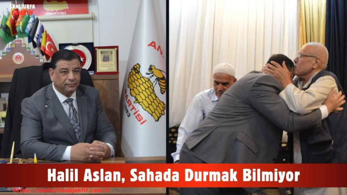 Halil Aslan, Sahada Durmak Bilmiyor