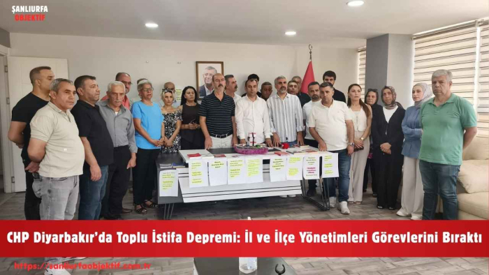 CHP Diyarbakır’da Toplu İstifa Depremi: İl ve İlçe Yönetimleri Görevlerini Bıraktı