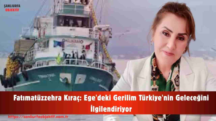 Fatımatüzzehra Kıraç: Ege'deki Gerilim Türkiye'nin Geleceğini İlgilendiriyor