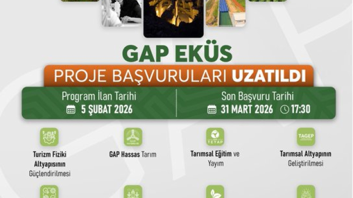 GAP Bölgesinde Kalkınma Hamlesi: Başvuru Süresi Uzatıldı!