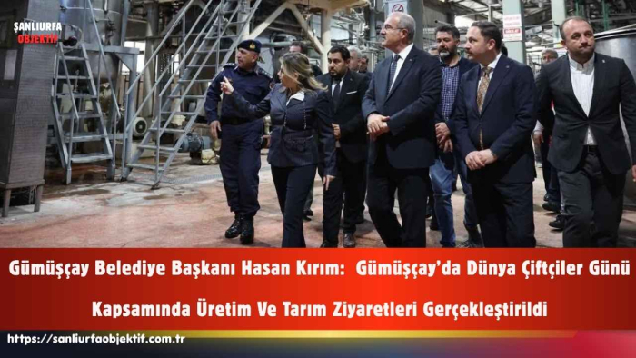 Gümüşçay’da Dünya Çiftçiler Günü Kapsamında Üretim Ve Tarım Ziyaretleri Gerçekleştirildi