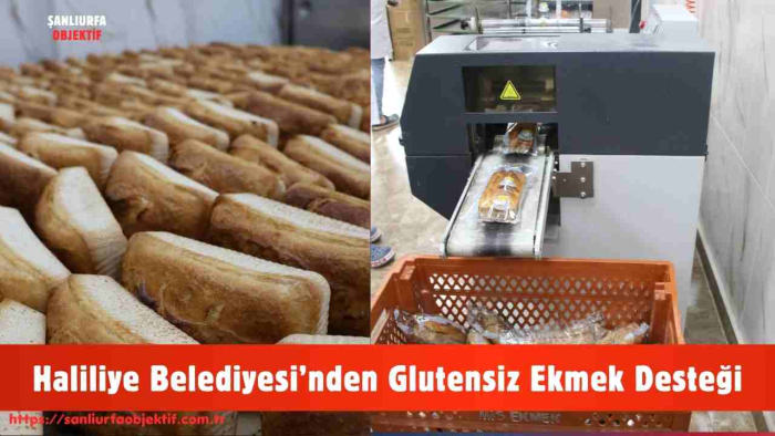 Haliliye Belediyesi’nden Glutensiz Ekmek Desteği
