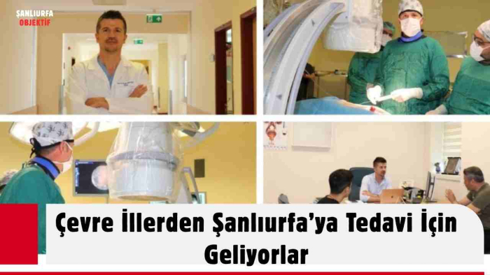 Çevre İllerden Şanlıurfa’ya Tedavi İçin Geliyorlar