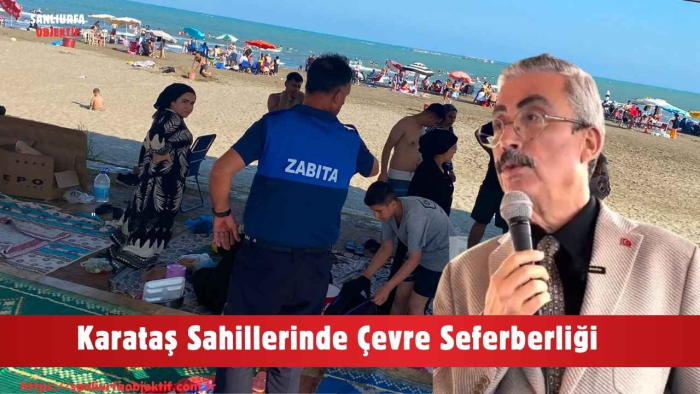 Karataş Sahillerinde Çevre Seferberliği