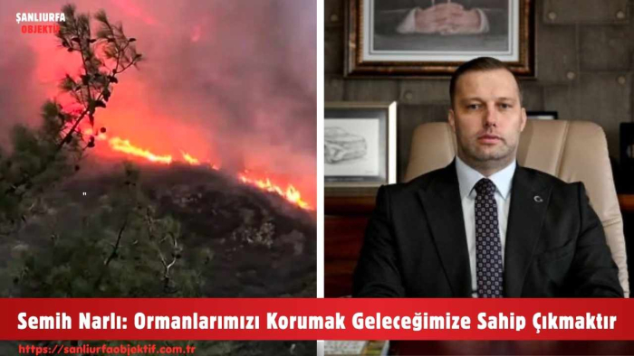 Semih Narlı: Ormanlarımızı Korumak Geleceğimize Sahip Çıkmaktır