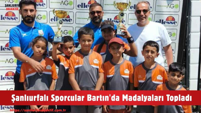 Şanlıurfalı Sporcular Bartın'da Madalyaları Topladı