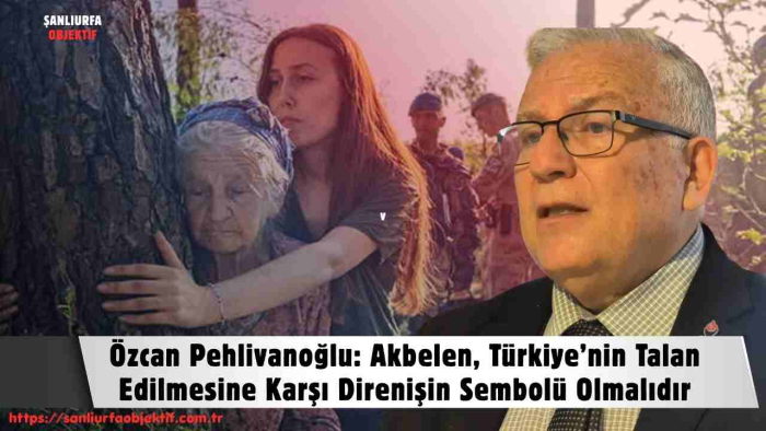 Özcan Pehlivanoğlu: Akbelen, Türkiye’nin Talan Edilmesine Karşı Direnişin Sembolü Olmalıdır